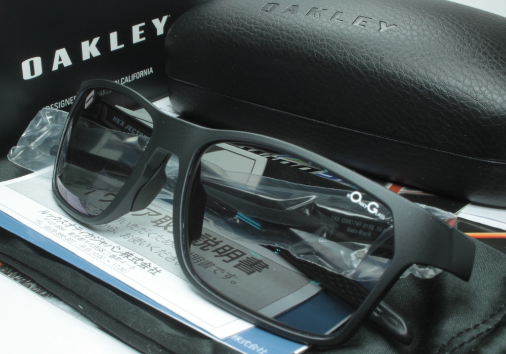 HOT国産OAKLEYオークリー8174-01ライトブルーサングラスHEX JECTOR 小物