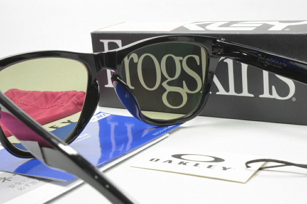 オークリー カスタム偏光 サングラス OAKLEY FROGSKINS(A) フロッグ 