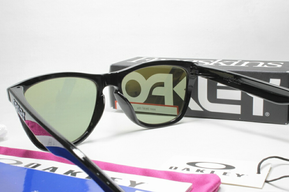 オークリー カスタム偏光 サングラス OAKLEY FROGSKINS(A) フロッグ ...